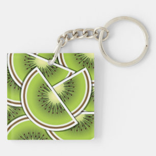 Porte-clefs Poissons funky kiwi