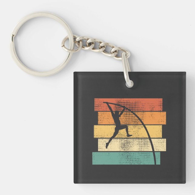 Porte-clefs Pôle voûté Rétro (Devant)