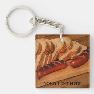 Porte-clefs Pologne Polska Cuisine polonaise Kielbasa Saucisse