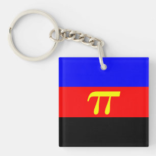 Porte-clefs Polyamory Pride Flag