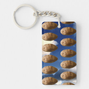 Porte-clefs Pommes de terre volantes L'invasion spatiale des p