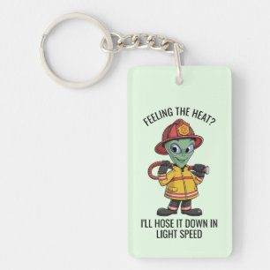 Porte-clefs Pompier Alien