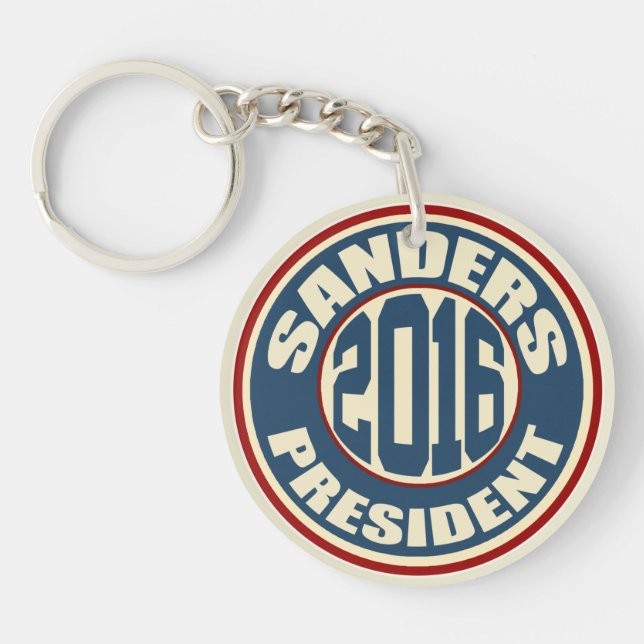 Porte-clefs Ponceuses de Bernie pour le président 2016 (Devant)
