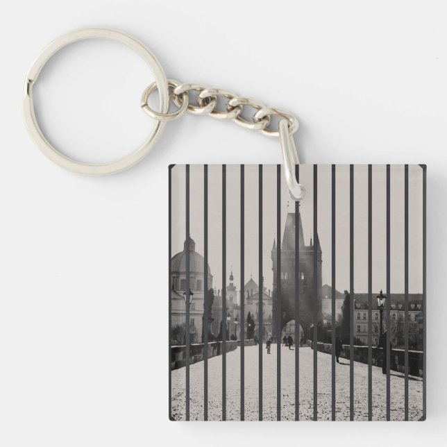 Porte-clefs Pont Charles à Prague (Devant)