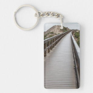 Porte-clefs Pont de pied au parc d'état de lac Oso Flaco