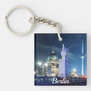 Porte-clefs Pont de pierre près de la cathédrale de Berlin en