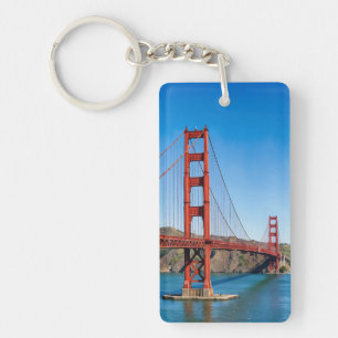 Porte-clefs Pont Golden Gate San Francisco Aquarelle