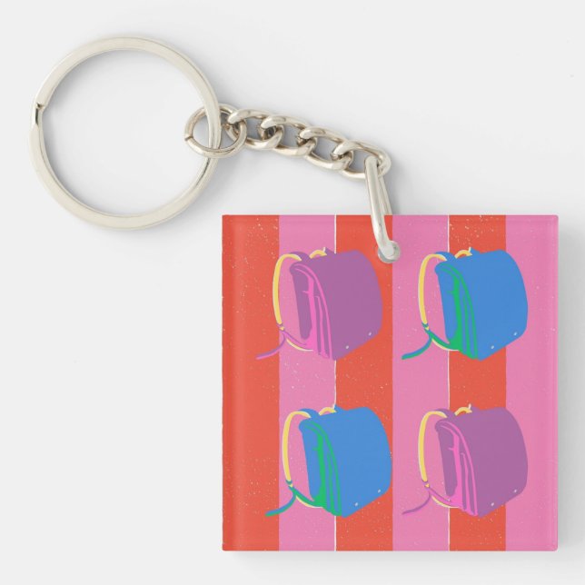 Porte-clefs Pop Japanese School Bag (Devant)