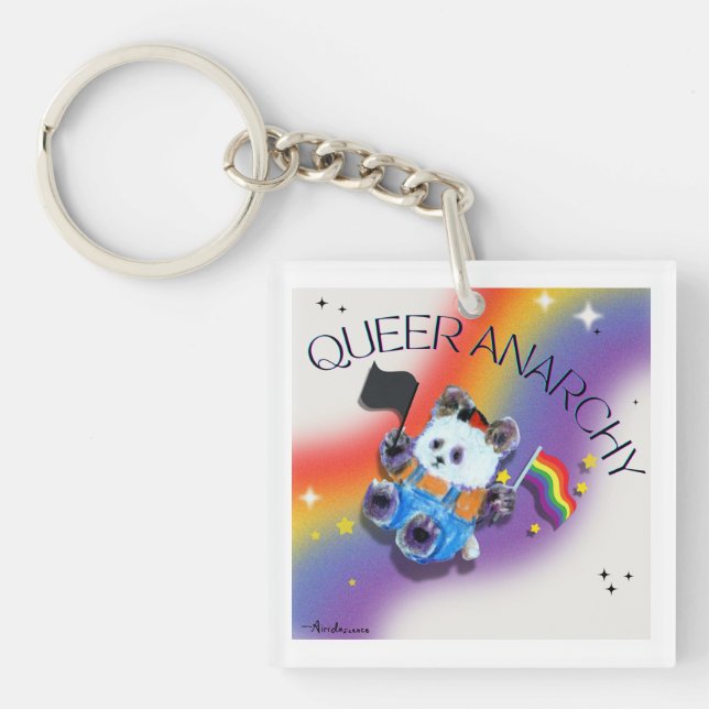 Porte-clefs Pop up Pride Panda Porte - clé (Devant)