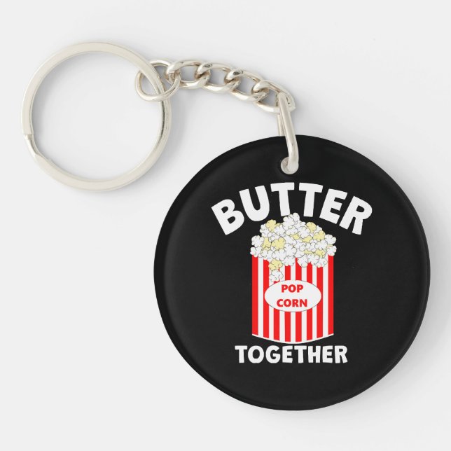 Porte-clefs Popcorn de film BUTTER Together (Devant)