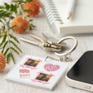 Porte-clefs Port-clés personnalisé en acrylique pour la Saint-