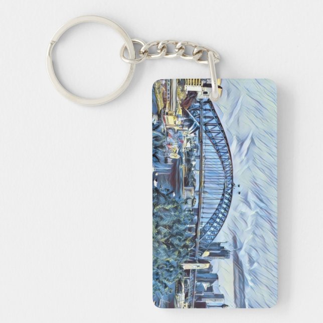 Porte-clefs port de sydney (Devant)