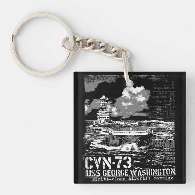 Porte-clefs Porte-avions George Washington (Devant)