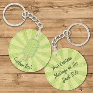 Porte-clefs Porte - clé à bâtonnet de crème glacée de chaux