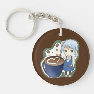 Porte-clefs porte - clé à café komugisui
