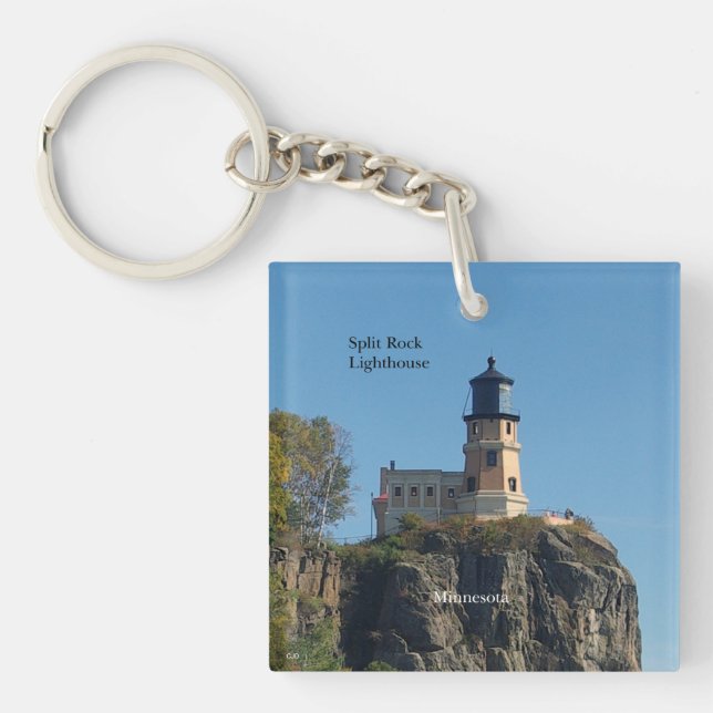 Porte-clefs Porte - clé à double sens Split Rock Lighthouse (Devant)