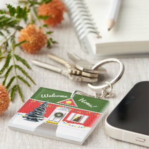 Porte-clefs Porte - clé à la maison de vacances à la maison