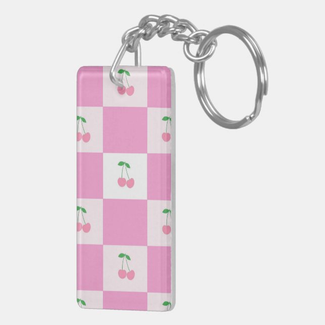 Porte-clefs Porte - clé acrylique (Dos droit)