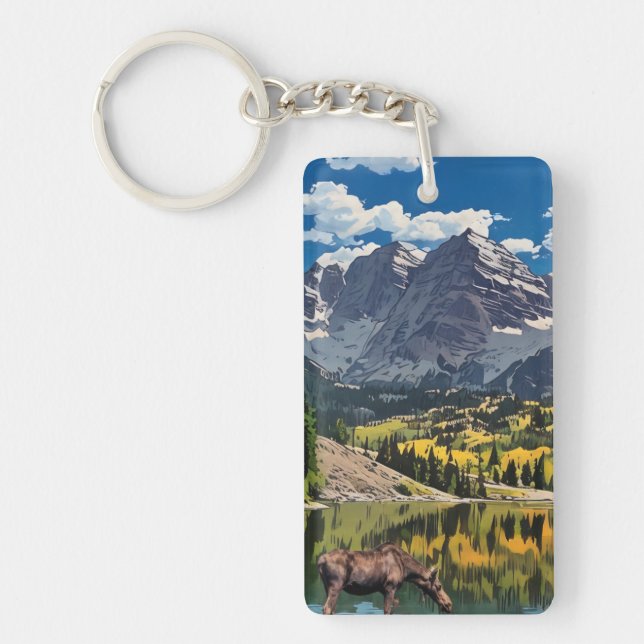 Porte-clefs Porte - clé acrylique (Devant)