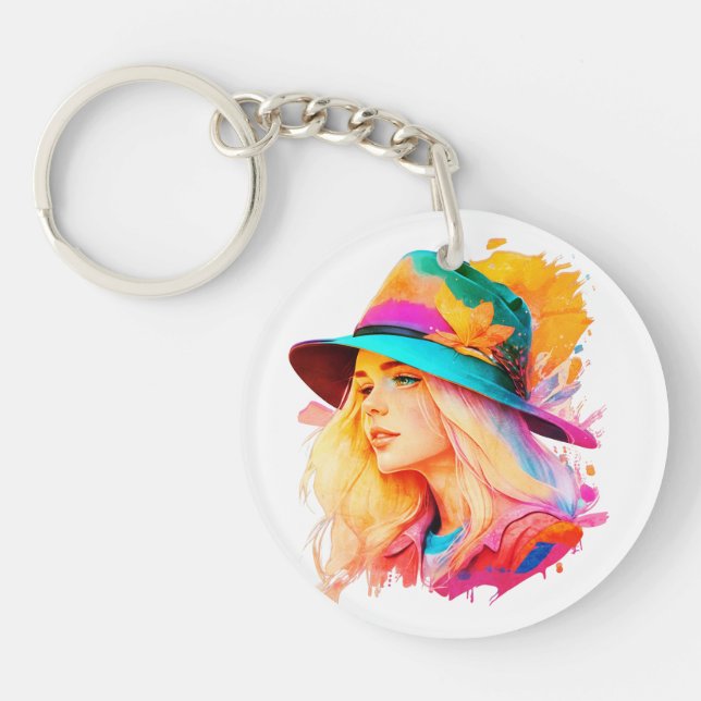 Porte-clefs Porte - clé acrylique (Devant)