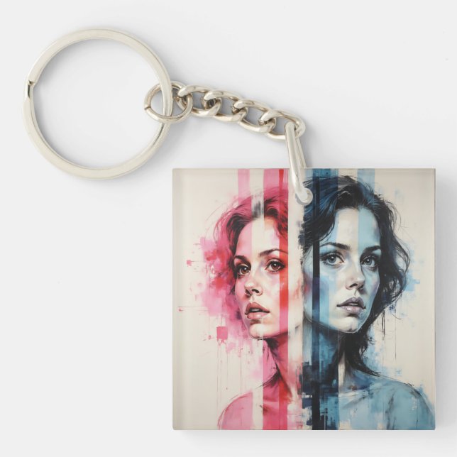 Porte-clefs Porte - clé acrylique (Devant)
