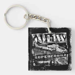 Porte-clefs Porte - clé acrylique AH-1 SuperCobra Porte - clé