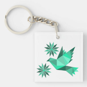 Porte-clefs Porte - clé acrylique avec joli ART