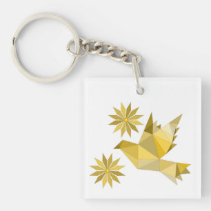 Porte-clefs Porte - clé acrylique avec joli ART