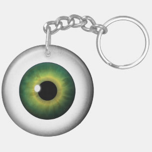 Porte-clefs Porte - clé acrylique bilatéral rond de globe