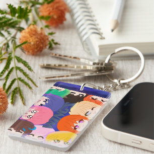 Porte-clefs Porte - clé acrylique Chibi Wingz