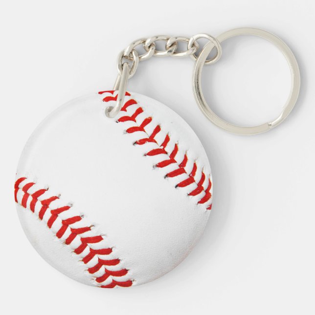 Porte-clefs Porte - clé acrylique de baseball (Dos)