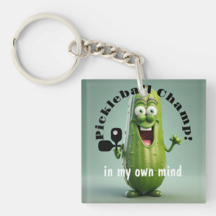Porte-clefs Porte - clé acrylique de Champ de ickleball