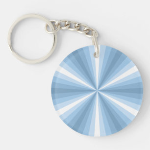 Porte-clefs Porte - clé acrylique de l'illusion hivernale