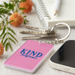 Porte-clefs Porte - clé acrylique de l'indifférence