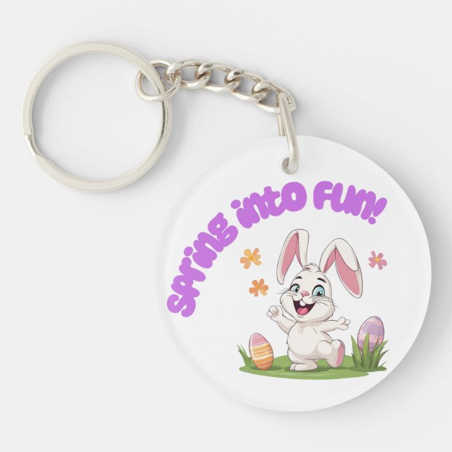 Porte-clefs Porte - clé acrylique de Pâques (Devant)
