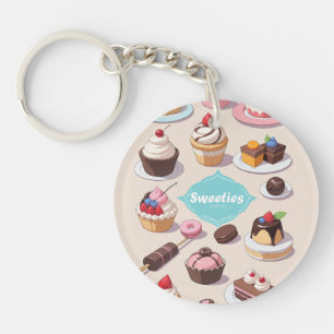 Porte-clefs Porte - clé acrylique de Sweeties