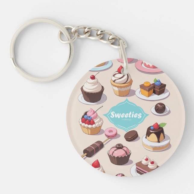 Porte-clefs Porte - clé acrylique de Sweeties (Devant)