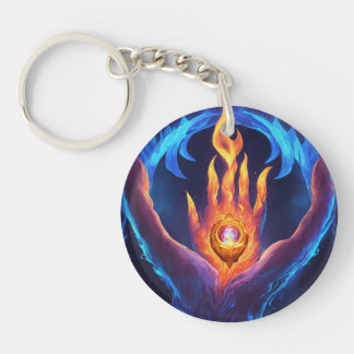 Porte-clefs "Porte - clé acrylique élégant : Durable et tendan