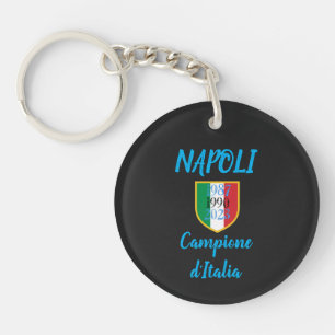 Porte-clefs Porte - clé acrylique Napoli Scudetto