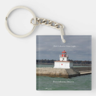 Porte-clefs Porte - clé acrylique Port Colborne Lights