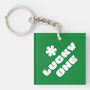 Porte-clefs Porte - clé acrylique pour bonne chance