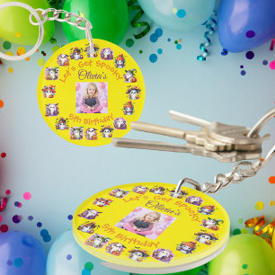 Porte-clefs Porte - clé acrylique pour enfant Lover Ghost Love