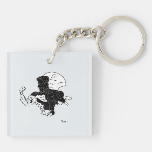Porte-clefs Porte - clé acrylique : Puissance humaine
