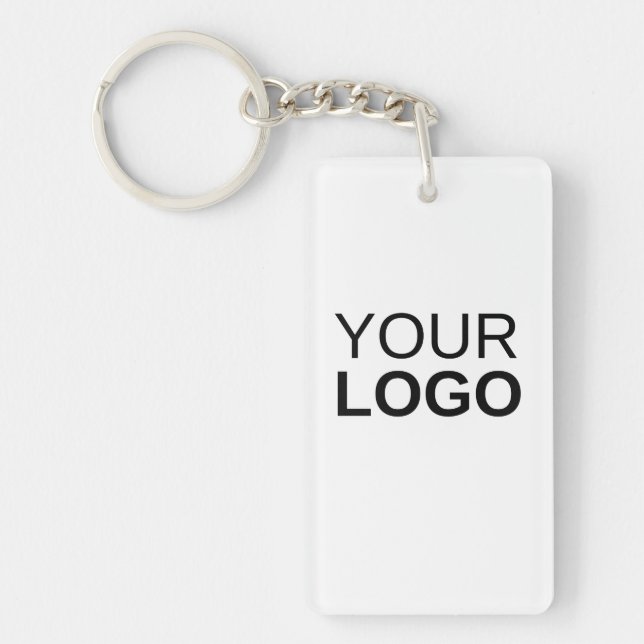 Porte-clefs Porte - clé acrylique, rectangle (double face) (Devant)