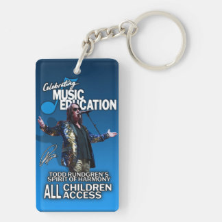 Porte-clefs Porte - clé acrylique, Rectangle (double face)