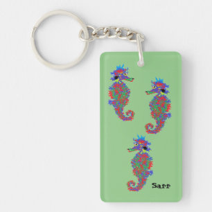 Porte-clefs Porte - clé acrylique : SEAHORSE