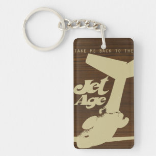 Porte-clefs Porte - clé aérien Retro Jet-Age