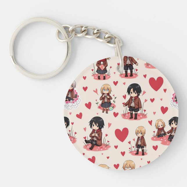 PORTE-CLEFS PORTE - CLÉ ANIME (Devant)