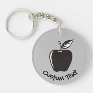 Porte-clefs Porte - clé Apple noir