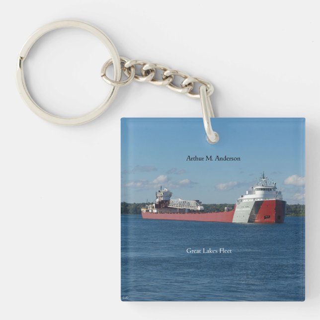 Porte-clefs porte - clé Arthur M. Anderson (Devant)